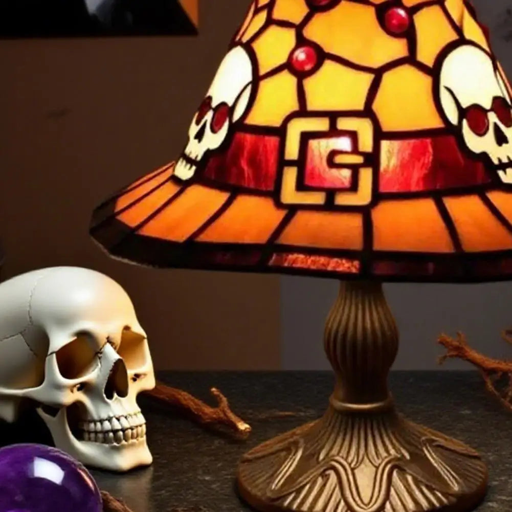 Resin Witch Hat Decoration Festive Atmosphere Lamp Hat Led Night Light Table Lamp Set for Halloween Decor Handcrafted for Indoor